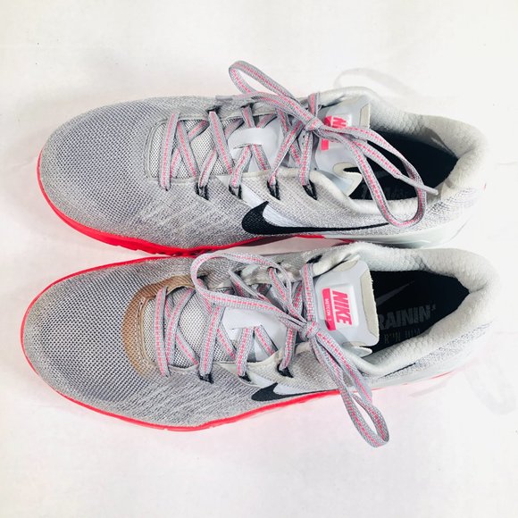 Nike Metcon 3 Wolf Grey Racer Pink Training Shoes - 849807-008 Women's US Size 9 - Picture 6 of 10